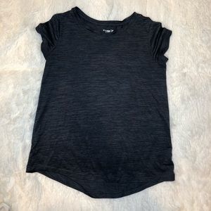 Old Navy Active grey / gray Drifit T Girls SZ L 10
